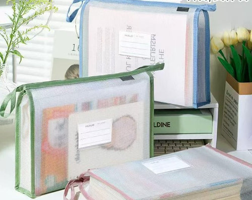 A4 반투명 문서 가방