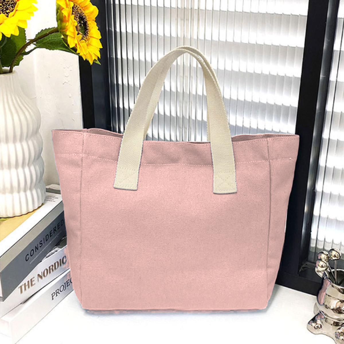 캔버스 성경 가방(인쇄 가능) / Canvas Bible Tote Bag(Custom)